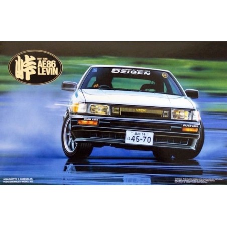 Macheta Auto De Asamablat 1/24 TOYOTA AE86 LEVIN DRIFT KING - 1 - 4782
