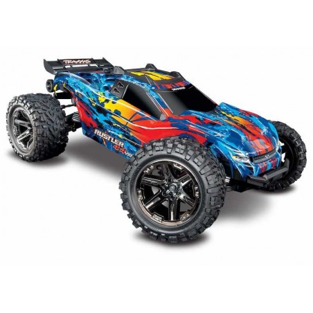 Traxxas Rustler 4X4 OffRoad Masina RC Electrica Brushless VXL 67076-4 - 20 - 4797