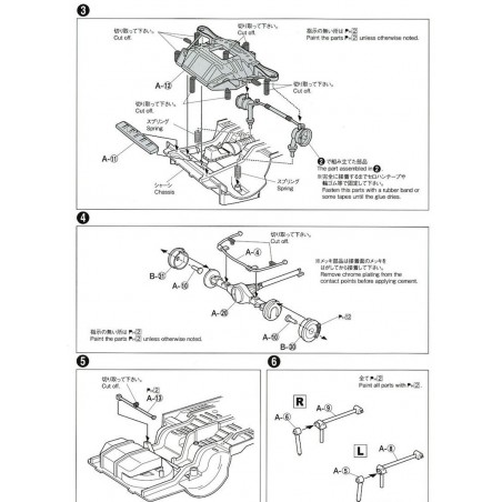 Toyota AE86 Sprinter Trueno Black 86 Macheta Auto Asamblat Aoshima - 9 - 5447