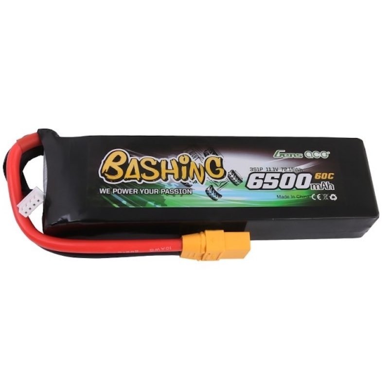 Gens Ace Soaring G-Tech 1000mAh 11.1V 30C 3S1P Lipo batterij – XT-60 stekker · Modelsport