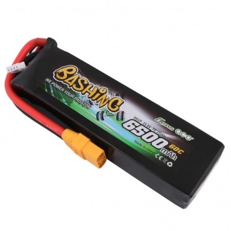 Acumulator LiPo Gens Ace 3S 11.1v 6500mAh 60C Mufa XT90 - 3 - 5769