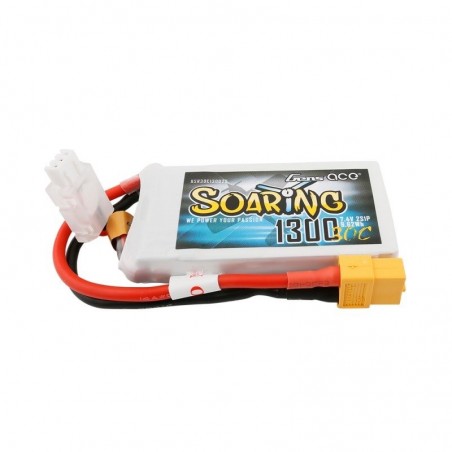 Acumulator LiPo Gens Ace 2S 7.4V 1300mAh 30C Mufa XT60 - 3 - 5774