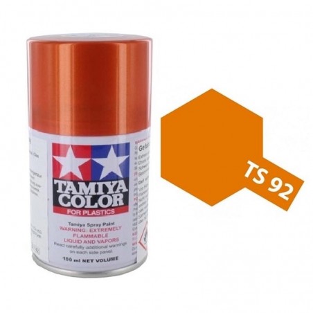 Vopsea Spray Portocaliu metalizat TS92 Tamiya TS-92 Mettalica Orange - 1 - 5870