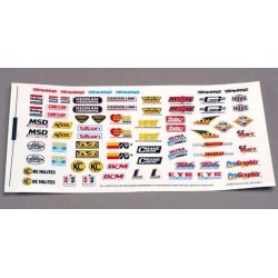 Stickere Sponsori Rc Traxxas 2514 Decal sheet, racing sponsors - 1 - 5941