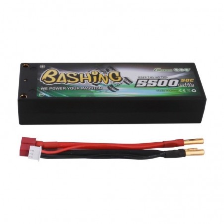 Acumulator LiPo Gens Ace 2S 7.4V HC 5500mAh 50C Mufe 4mm Deans