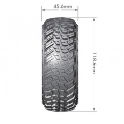 Roti Crawler 1.9 Louise CR Griffin Super Soft Montate Lipite 2buc 2