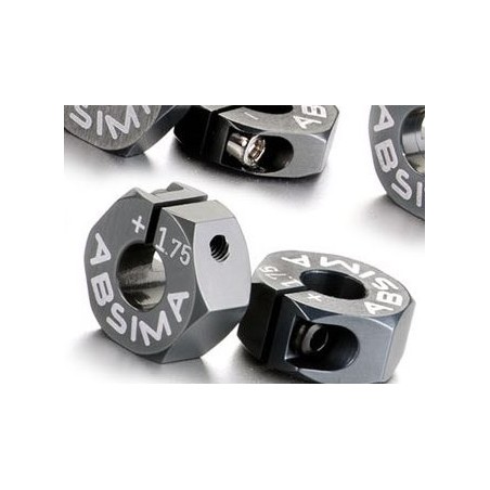 Set hexagoane aluminiu 12mm late +1.5mm 2buc Absima