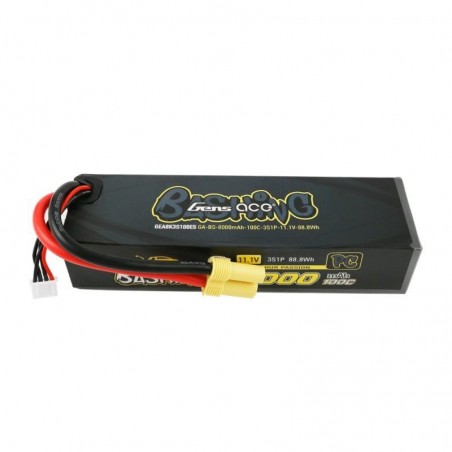 Acumulator LiPo 11.1V 3S 8000mAh GensAce 100C EC5