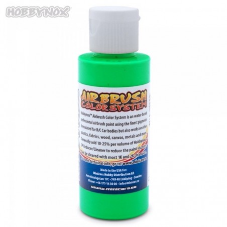 Verde Neon Vopsea Aerograf Hobbynox 60ml