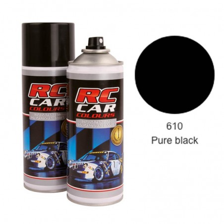 Spray Lexan Negru Ghiant 150ml Caroserii Rc