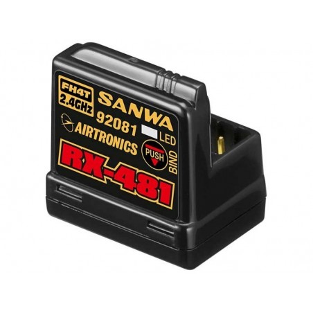 Receptor Sanwa RX481 4ch 2.4GHz 107A41251A