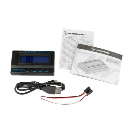 Interfata Programare LCD Program Box Hobbywing HW30502001