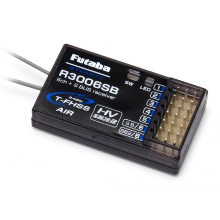 Radiocomanda Futaba T6K V3S 8-Canale Receptor R3006SB
