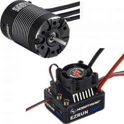 Combo Electric Brushless EZRUN MAX10 60A 5400KV Hobbiwing
