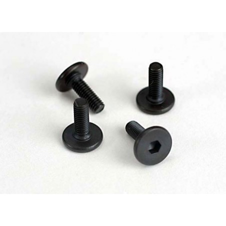 Suruburi 3X10mm cap plat Screws, 3x10mm flat-head machine 4859 4Buc