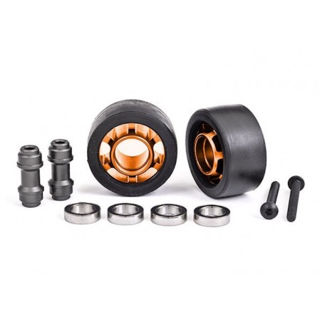 Roti Wheely bar Aluminiu Portocalii Traxxas 7775T