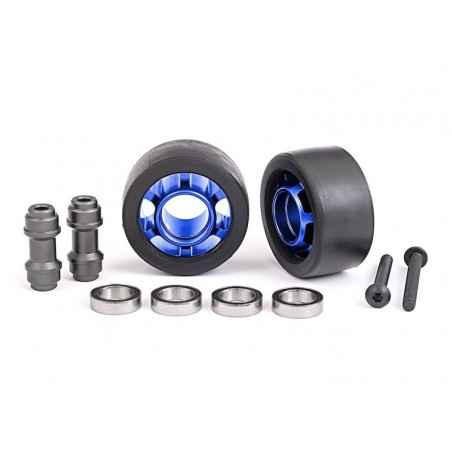 Roti Wheely Bar Aluminiu Albastre Traxxas 7775X