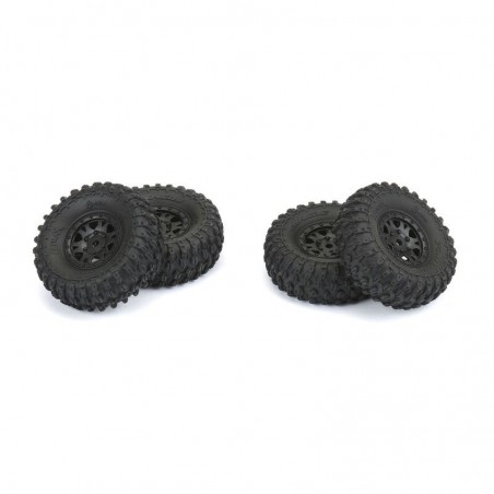 Proline Hyrax 1" Roti cu jante (4buc) 1/24 1/18 Crawler 10194-10
