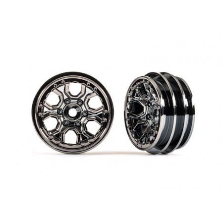 Jante 1" Crom Negru Traxxas TRX4-M Black Chrome 9770-BLKCR
