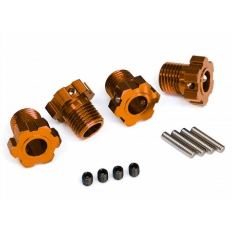 Hex 17mm Roti Traxxas Wheel hubs, splined 8654A
