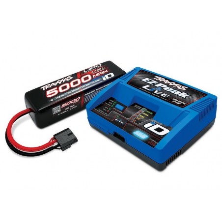 Pachet EZ Peak Live 100W + LIPO 5000MAH 4S 25C Traxxas 2996