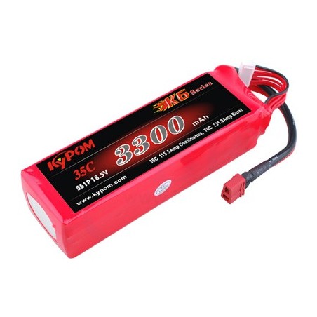 Acumulator LiPo 3300mAh 5S 35C