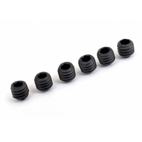 Stift Filetat M4 6buc Traxxas 4897X Screws, set (grub), 4mm
