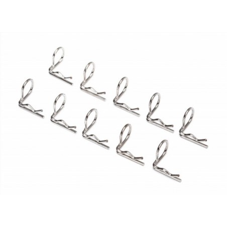 Agrafe la unghi drept (10buc) Traxxas Body clip angled 3935