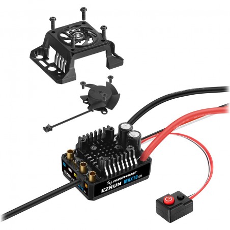 HobbyWing MAX10 G2 140A ESC 2-4S Brushless Sensored Waterproof 30102603