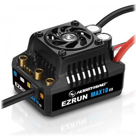 HobbyWing MAX10 G2 140A ESC 2-4S Brushless Sensored Waterproof 30102603