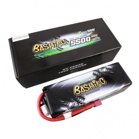 Acumulator LiPo 3S 11.1v 5500mAh 60C Mufa Deans Hardcase Gens Ace