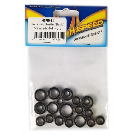 Set rulmenti Inox Rustler 4x4 Hoss Slash4x4 Stampede Traxxas 21buc H-Speed