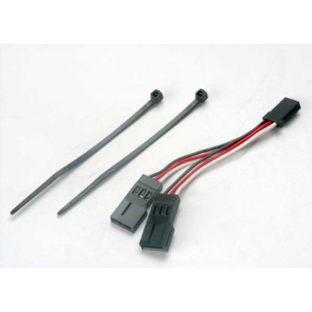 Cablu Y Traxxas Servo connector, Y adapter  2046