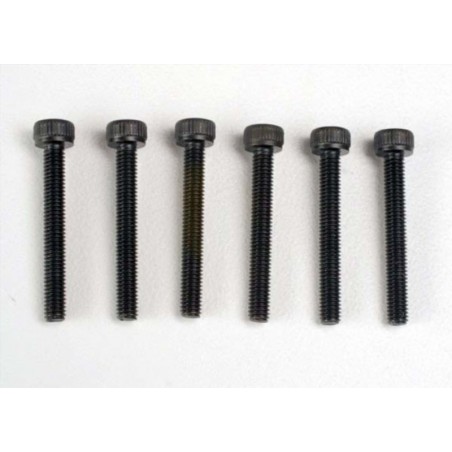 Suruburi M3x23mm Cap Cilindric (6buc) Hex Traxxas 2556