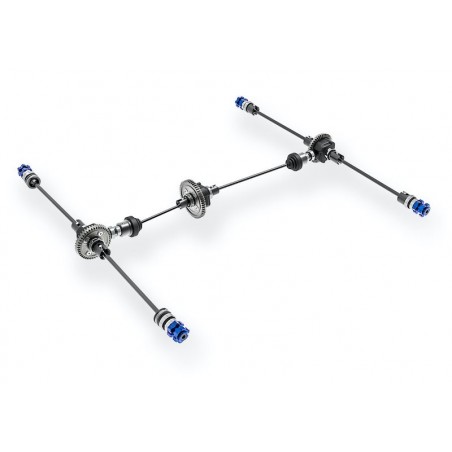 Traxxas Sledge Belted Electric RC 1/8 VXL 6S 4x4 95096-4