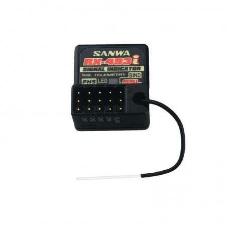 Telecomanda Sanwa M17S cu receptor RX-493i 4canale 2.4GHz FH5 101A32971A