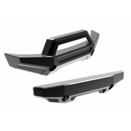 Set Bara Fata + Spate Cromate Traxxas MiniMaxx 10735-BLKCR
