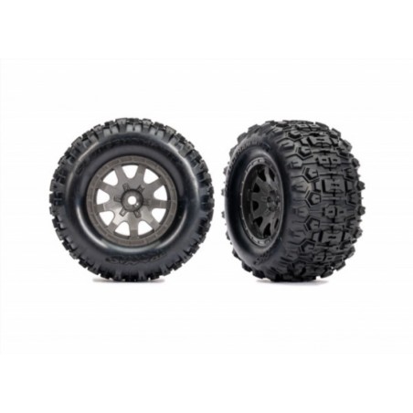 Roti Sledgehammer Gri Spate Traxxas Mini Maxx 10770-GRAY