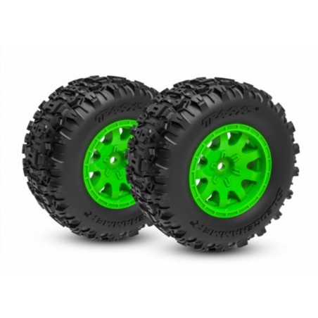 Roti Sledgehammer Verzi Spate Traxxas Mini Maxx 10770-GRN