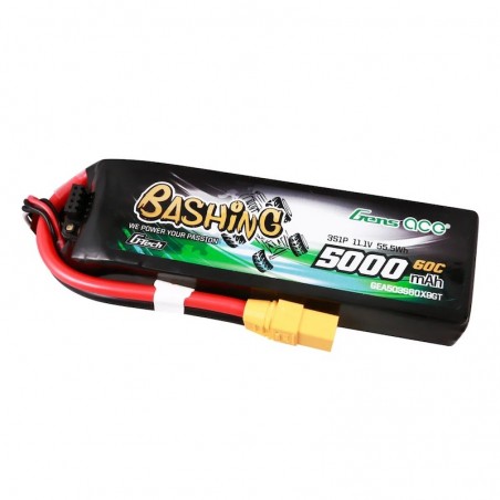 Acumulator LiPo Gens Ace 3S 11.1v 5000mAh GTech 60C Mufa XT90