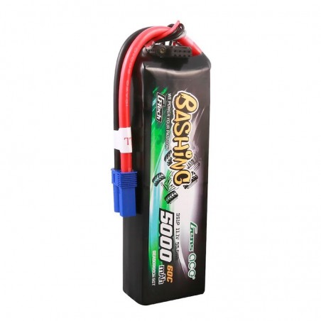 Acumulator EC5 LiPo Gens Ace 3S 11.1v 5000mAh Gtech 60C doi
