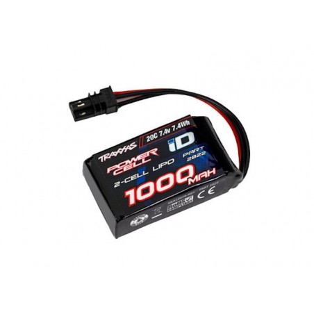 Acumulator TRX4M 1000mAh LiPo Traxxas ID 2S 7.4V 20C 2822