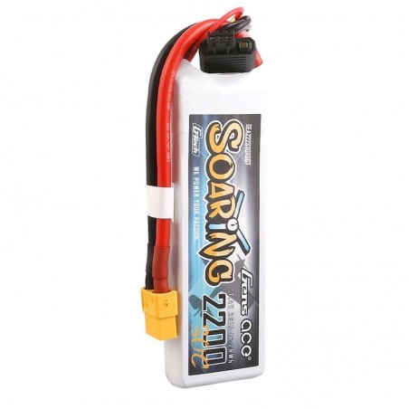 Acumulator LiPo Gens Ace 2S 7.4V 2200mAh GTECH 30C Mufa XT60