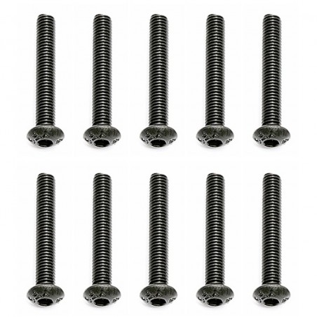 Suruburi M3x20mm Cap Bombat (10buc) Team Associated AE25188