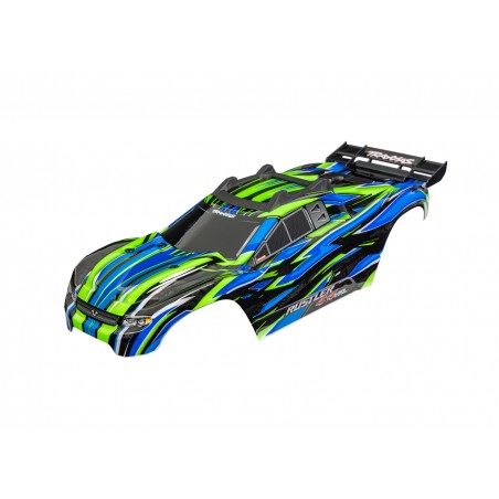 Caroserie Vopsita Verde cu Prinderi Rustler 4X4 Traxxas Body 6785-GRN