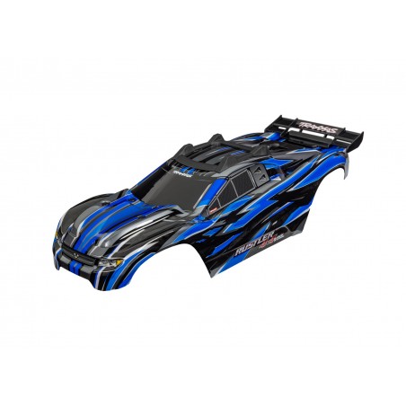 Caroserie Vopsita Albastru cu Prinderi Rustler 4X4 Traxxas Body 6785-BLUE