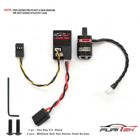 Combo FuriTek Brushless TRX-4M STINGER 118 FUR-2260