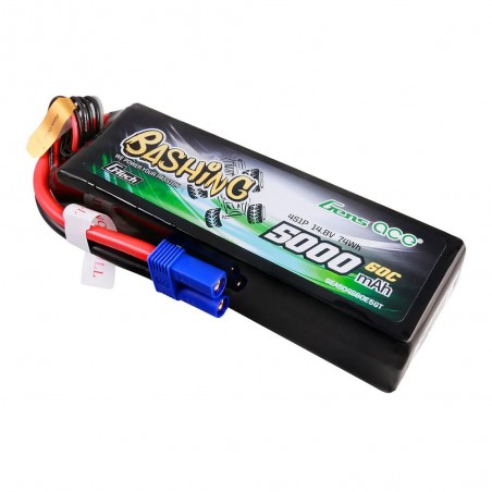 Acumulator LiPo Gens Ace 4S 14.8V 5000mAh GTech 60C Mufa EC5