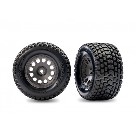 Roti Mini XRT Fata Gri Gravix Traxxas Mini XRT 10772-GRAY