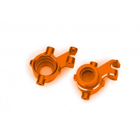 Fuzete Aluminiu Traxxas Maxx MaxxSlash 10237-ORNG Steering blocks, 6061-T6